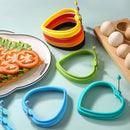 Axyaa Cartoon Heart Egg Fryer, Omelet Mold Kitchen Baking Tool