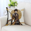 Axyaa Anime Pillow Cover 45x45, Decorative Cushion for Sofa, Bed, Home Decor