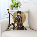 Axyaa Anime Pillow Cover 45x45, Decorative Cushion for Sofa, Bed, Home Decor