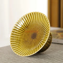 Axyaa Zen Style Pastry Plate – Small Delicate Tea Plate for Dim Sum