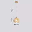 Axyaa Nordic Crystal Aisle Chandelier - Stylish Small Ceiling Light for Corridor and Balcony