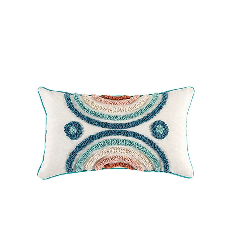Nordic Style Cotton Canvas Pillowcase Set for Home Decor by Axyaa