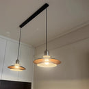 Axyaa Retro Metal LED Pendant Lights for Modern Dining Table Chandeliers