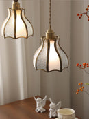 Modern Luxury Axyaa Brass & Glass LED Chandelier for Home Restaurant Living Room