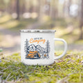Axyaa Adventure Campfire Party Camping Mug - Mountain Handle Cup Gifts for Camper