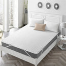 Axyaa Waterproof Quilted Bed Pad: Non-slip, Skin-friendly Protector for Elderly & Children