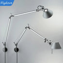 Axyaa Metal Straw Hat LED Wall Lamp with Rotatable Light, Bedroom Study Reading E27 Switch, Adjustable Lighting