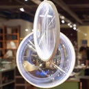 Axyaa LED Glass Pendant Light for Hotel, Living Room, and Restaurant