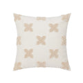 Axyaa Floral Pillow Case: Light Luxury Embroidered Cushion Cover, 45x45cm