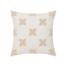 Axyaa Floral Pillow Case: Light Luxury Embroidered Cushion Cover, 45x45cm