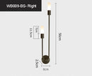 Axyaa Flute Glass Vanity Light Sconce Wall Fixture for Bathroom Bedroom Hallway