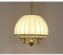 Axyaa Cream Pendant Light: Neoclassical LED Nordic Hanging Lamp for Home and Restaurant