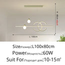 Axyaa Modern LED Pendant Lights Creative Ceiling Lamp for Living Room Dining Room
