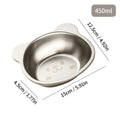 Axyaa Kids Bear Stainless Steel Dinner Bowl