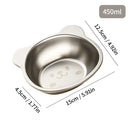 Axyaa Kids Bear Stainless Steel Dinner Bowl