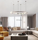 Axyaa Modern Ball Pendant Chandelier for Living Room, Dining Room, or Study Area