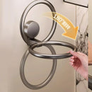 Axyaa Towel Ring: Wall-Mounted Bathroom & Kitchen Towel Holder