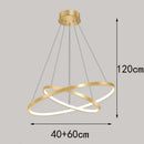 Axyaa LED Chandeliers Pendant Lamps for Modern Home Decor & Indoor Lighting