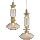 Axya Glass Chandelier: Elegant Lighting for Home, Restaurant, Bar, and Study