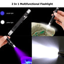 Axya UV Pen Light 395nm Ultraviolet Flashlight LED Blacklight Detector