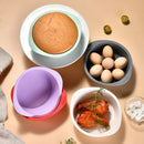 Silicone Baking Tray Set for Household Oven by Axyaa: Easy Demold, Rectangular & Square Cake Mold