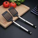 Axyaa Kitchen Food Spatula Hollow Oil Draining Frying Turners Shovel Utensil
