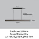 Axyaa LED Pendant Chandelier for Home Decoration in Modern Minimalist Style