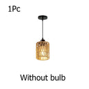 Axyaa Retro Bohemian Pendant Light for Kitchen Bedroom Staircase Chandelier