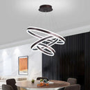 Axyaa Nordic Dining Room Pendant Ceiling Lamp Rings Indoor Lighting