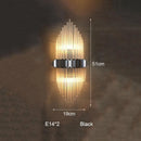 Axyaa Crystal Wall Lamp: Elegant Lighting for Study Bedroom Living Room