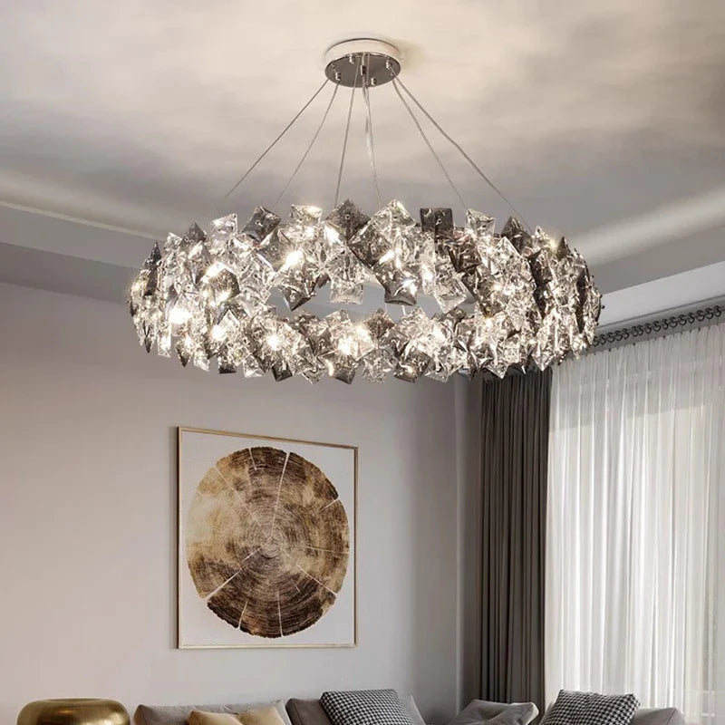 Modern Nordic Chandelier by Axyaa: Pendant Lights for Dining Room, Lustre Hanging Lamps, Indoor Ceiling Fixture