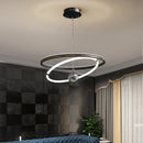 Axyaa Minimalist Ring LED Pendant Light - Modern Nordic Hanging Lamp
