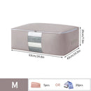 Axyaa Foldable Storage Bag for Blankets, Quilts & Clothing Organizing