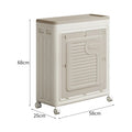 Axyaa Laundry Storage Box with Rollers & Large Capacity for Home Organization