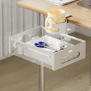 Axyaa Cable Organizer Clamp Mount - Adjustable & Strong for Desk, Efficient Cable Management