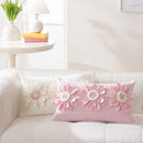Axyaa 3D Sunflower Velvet Cushion Cover 30x50cm Home Decor Sofa Bed-Living Room