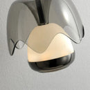 Axyaa Black Gold LED Pendant Light for Bedrooms & Living Rooms