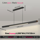 Axyaa Nordic Modern Black Chandelier for Restaurants, Kitchens, Bars, Dining Tables