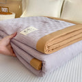 Axyaa Summer Cool Quilt Solid Color Lightweight Single Double Upgrade