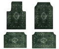 Axyaa Bohemian Style Car Foot Mat Home Rug Set Anti-slip American Retro Rugs