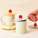 Axyaa Cartoon Tumbler Lid - Cute, Creative, Dustproof, Sealed Cup Cover