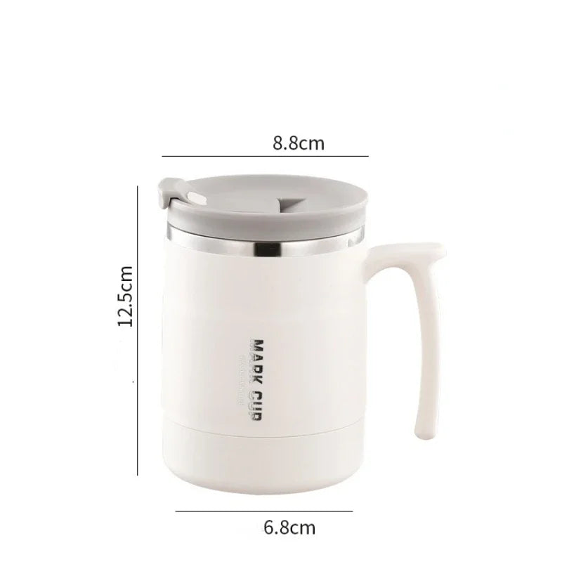 Axyaa Stainless Steel Insulated Travel Coffee Cup - Leak-Proof Mug for Home & Office