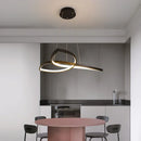 Axyaa Clover Flower LED Chandelier for Living Room, Bedroom, Dining Room - Hanging Lighting Decor