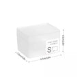 Axyaa Kpop Photocard Storage Box: Transparent Organizer for Idol Photo Collection