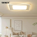 Axya Modern LED Chandelier Lights - White Black Indoor Lighting for Living Room Bedroom