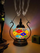 Axyaa Turkish Mosaic Table Lamp Handcrafted Night Light