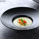 Axya Ceramic Dinner Plate Set - Restaurant Quality Tableware & Serving Tray