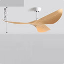 Axyaa Black White Ceiling Fan with Remote 6 Speed for Living Room