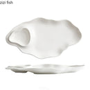 Axyaa Ceramic Salad Dessert Plate Set