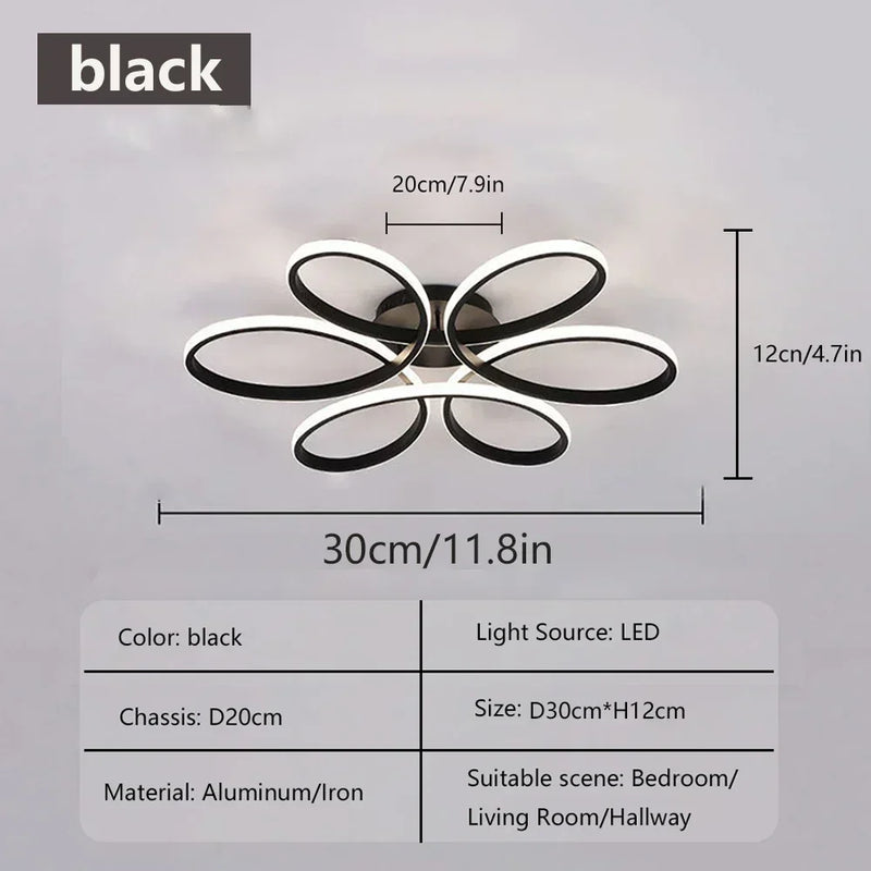 Axyaa 30CM LED Ceiling Light 40W for Bedroom Corridors Study Restaurants